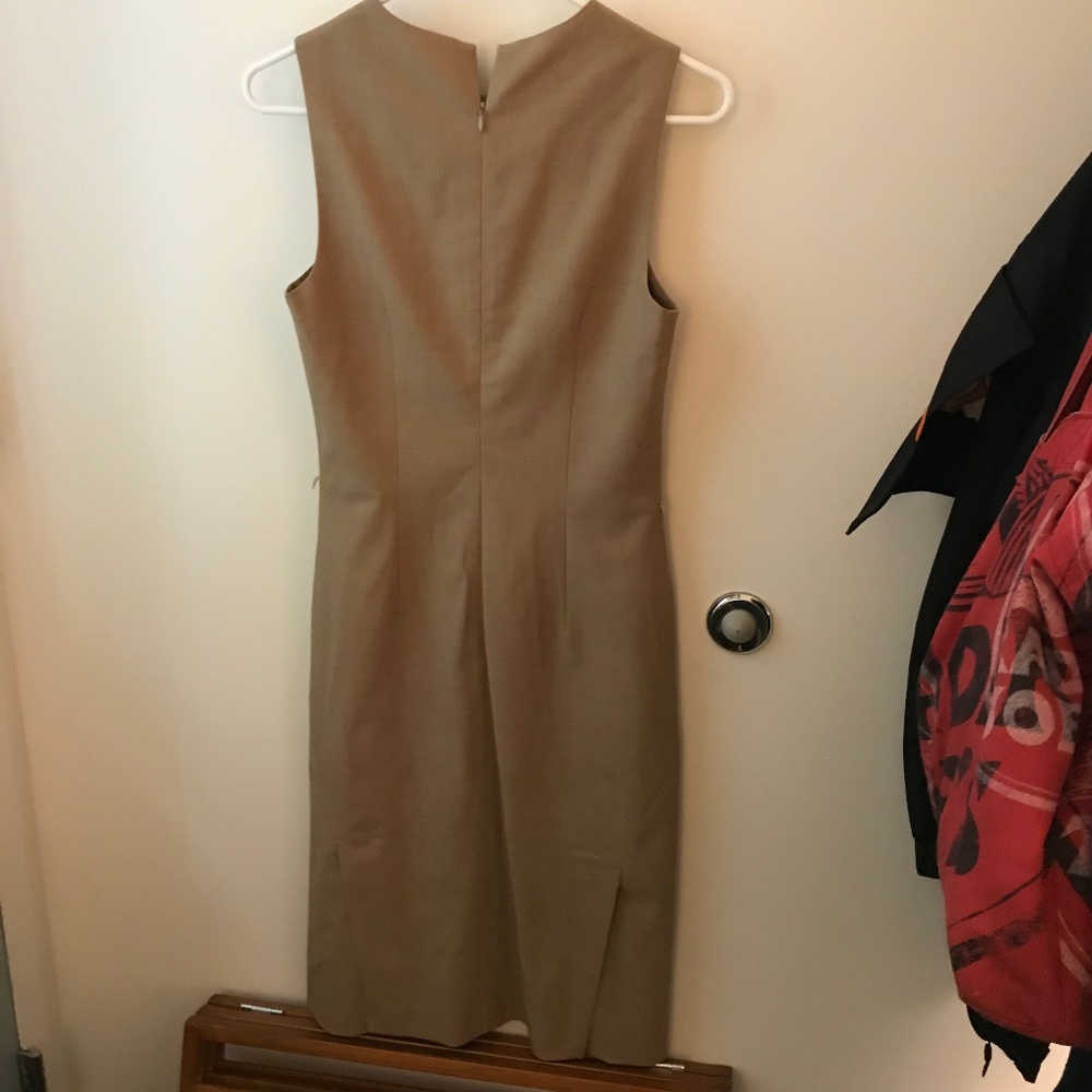 Theory Dress - size 4 - Camel - Picture 6 of 8